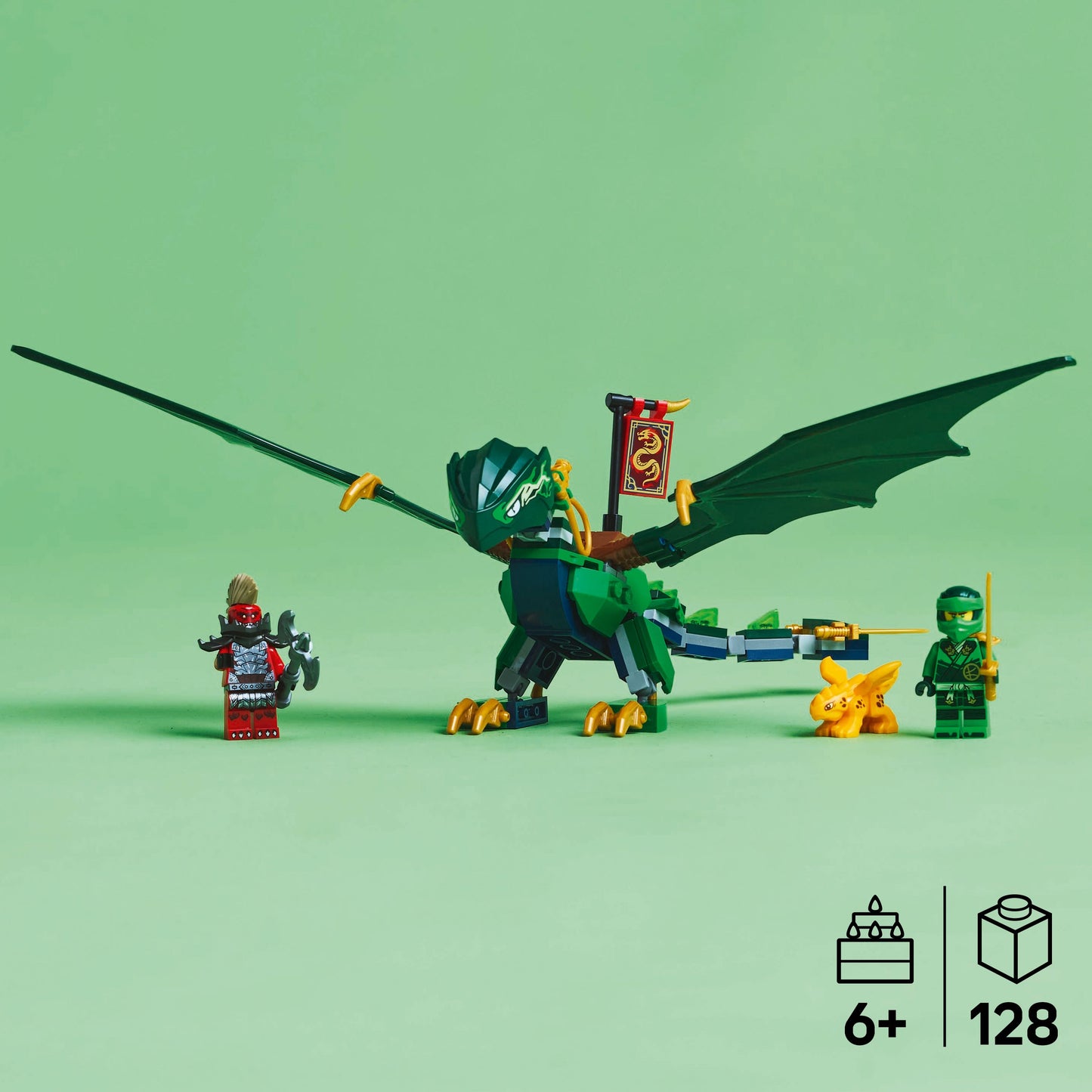 LEGO Lloyd Green Forest Dragon 71829 Ninjago
