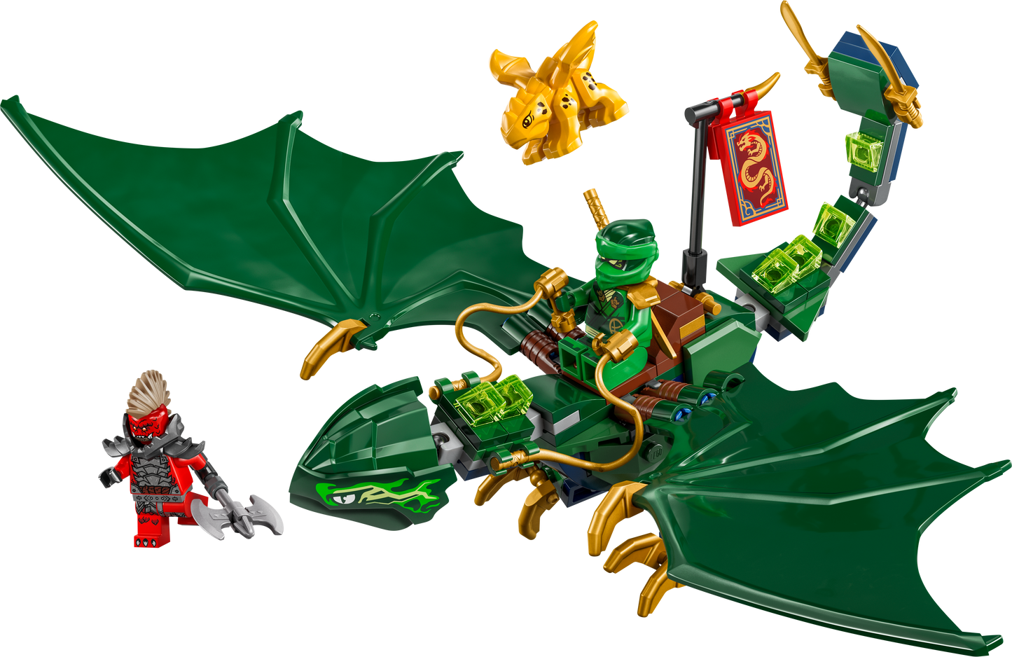 LEGO Lloyd Green Forest Dragon 71829 Ninjago