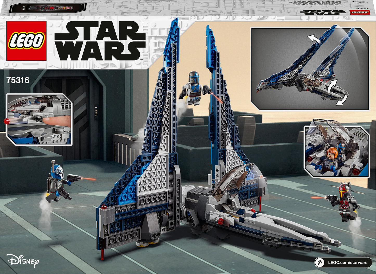 LEGO The Mandalorian Starfighter 75316 StarWars