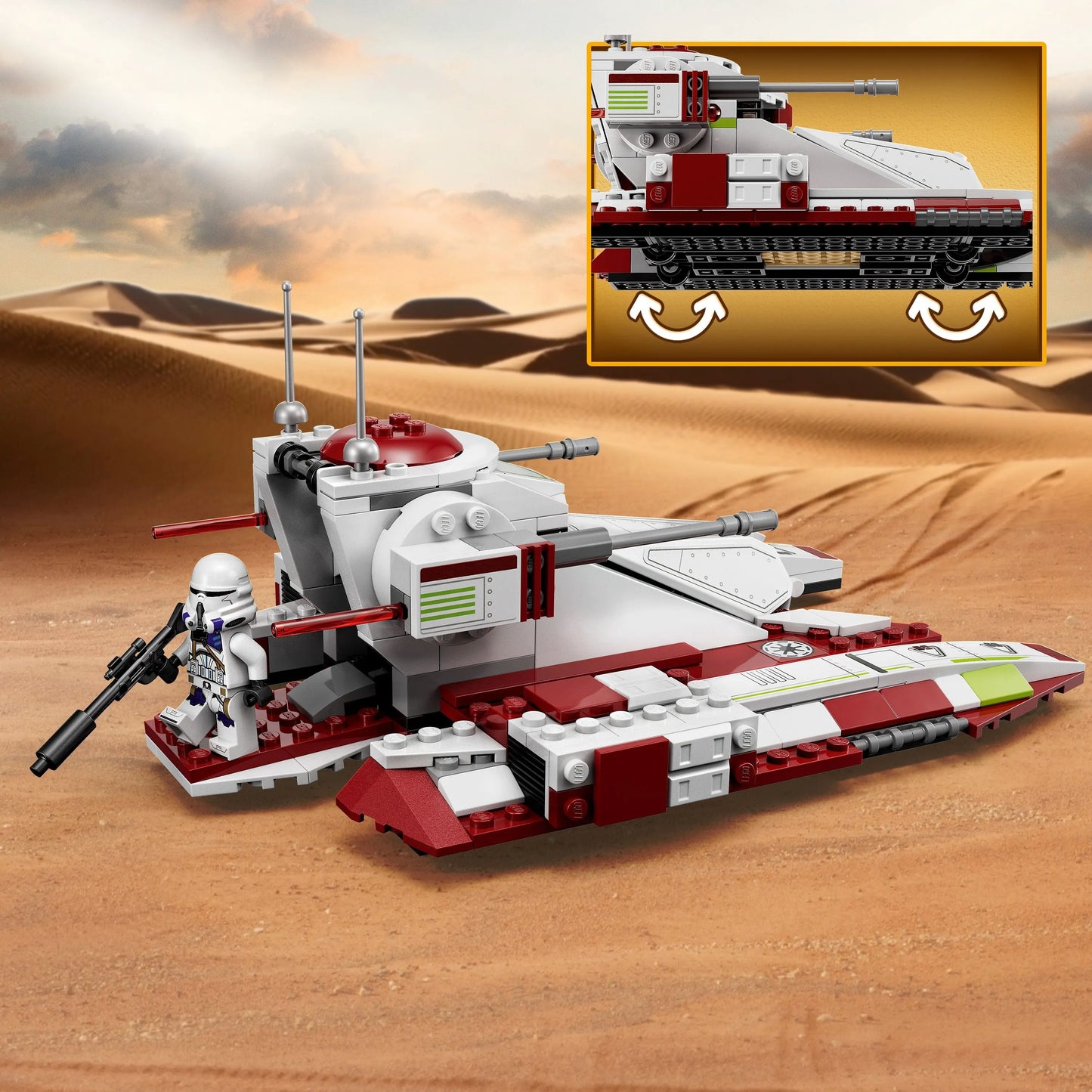 LEGO Republic Fighter Tank 75342 StarWars