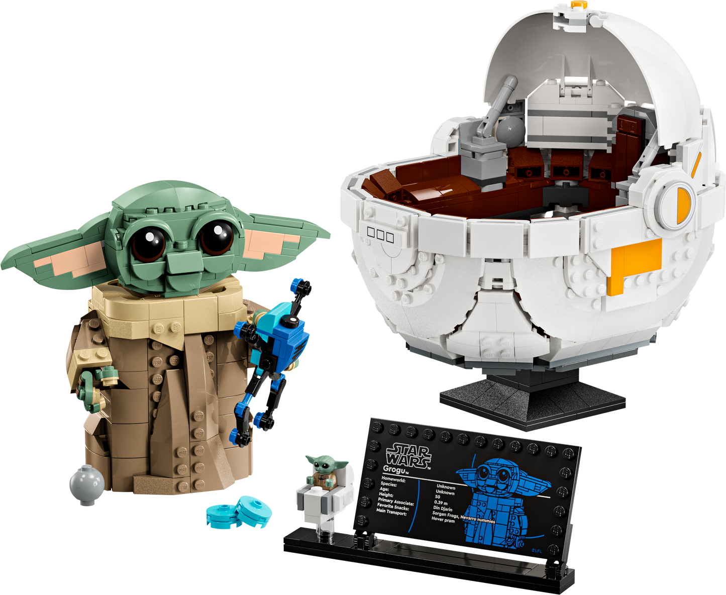 LEGO Grogu mit Schwebekinderwagen 75403 StarWars