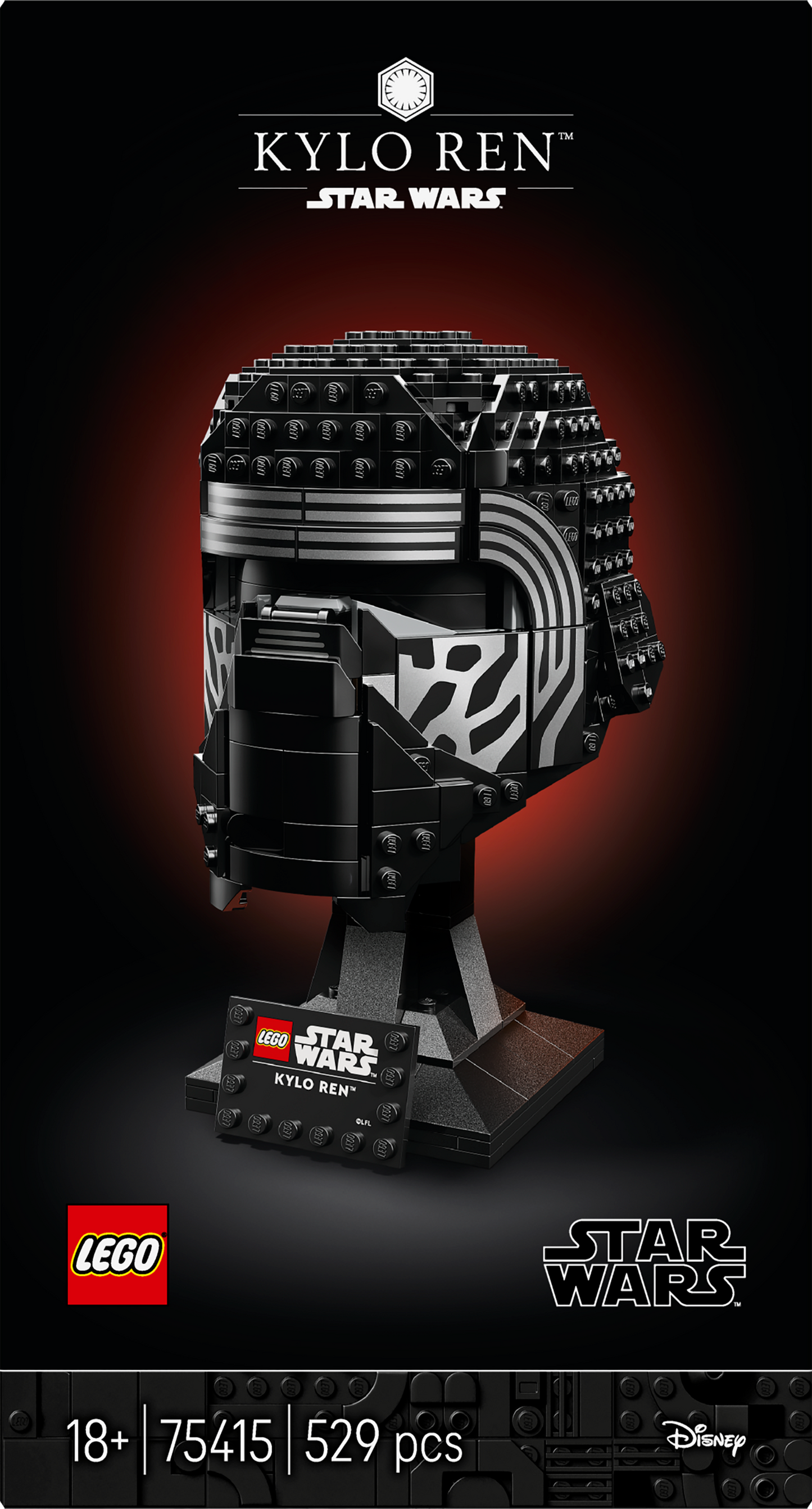 LEGO Kylo Ren Helmet 75415 StarWars