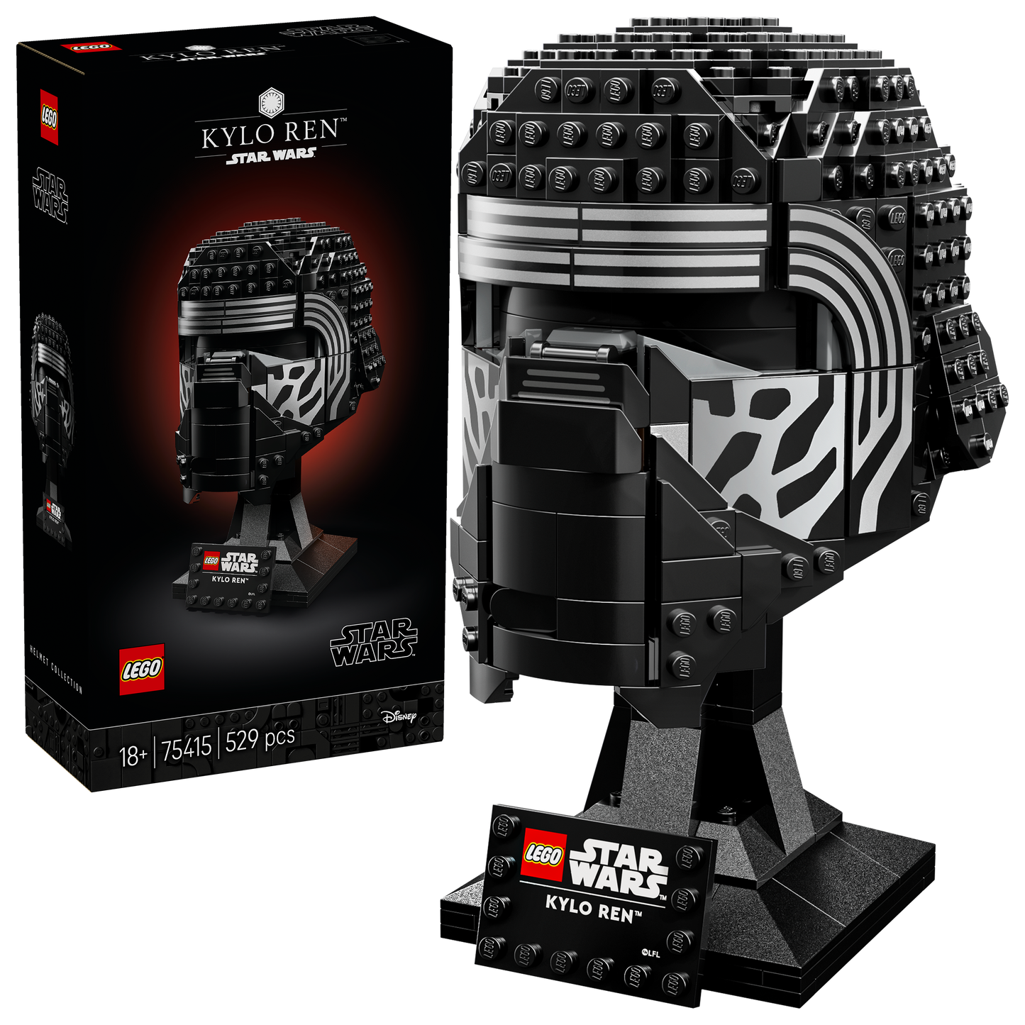 LEGO Kylo Ren Helmet 75415 StarWars