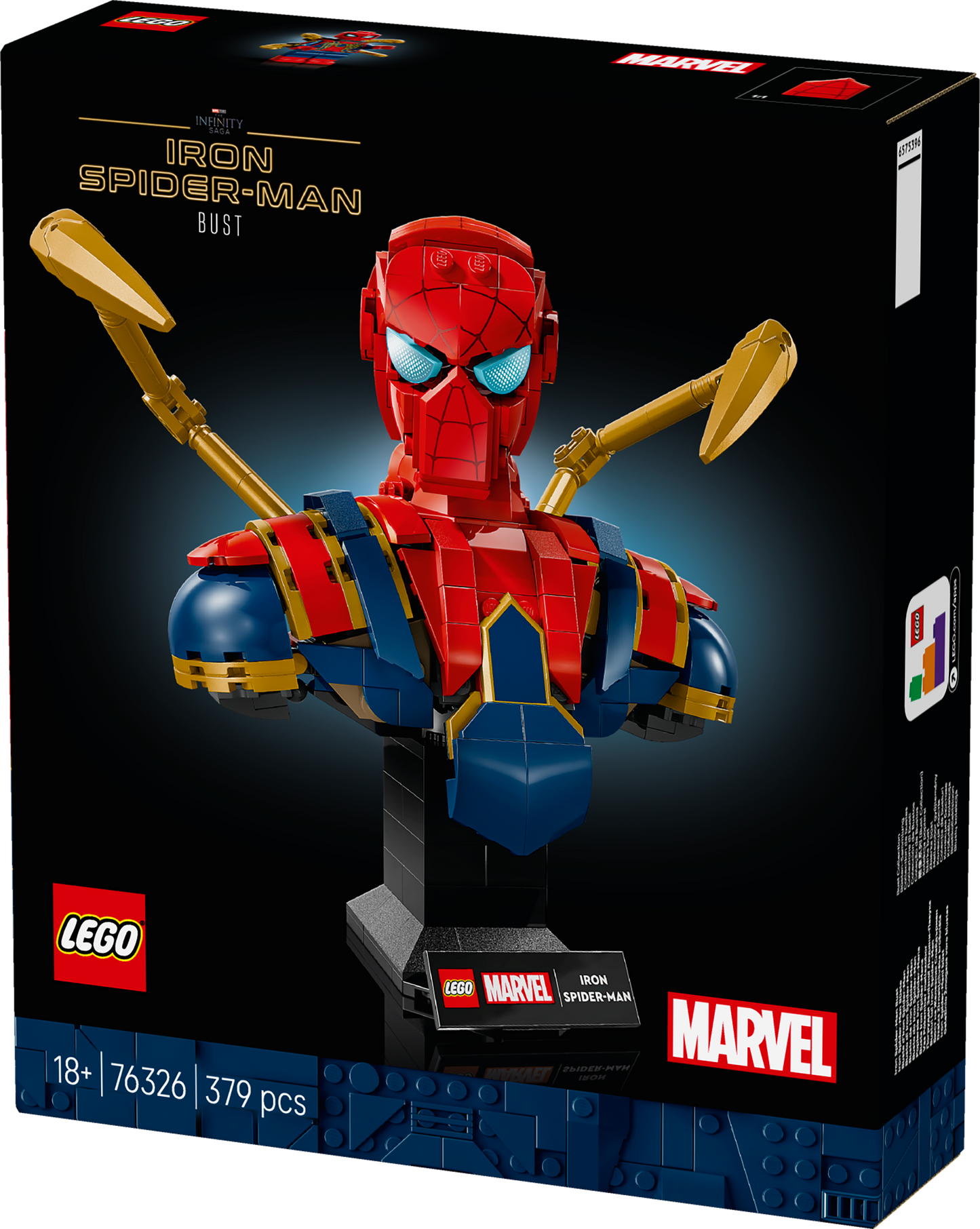 LEGO Iron Spider-Man bust 76326 Superheroes