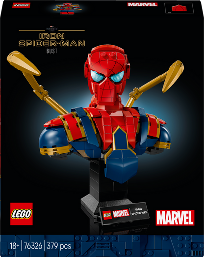 LEGO Iron Spider-Man buste 76326 Superheroes