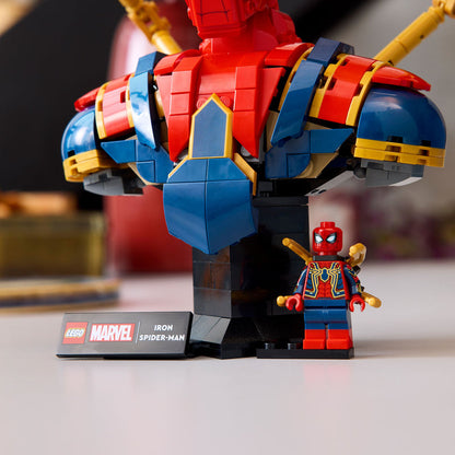 LEGO Iron Spider-Man buste 76326 Superheroes