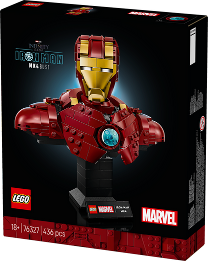 LEGO Iron Man MK 6 Helmet 76327 Superheroes