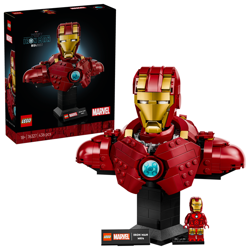 LEGO Iron Man MK 6 Helmet 76327 Superheroes