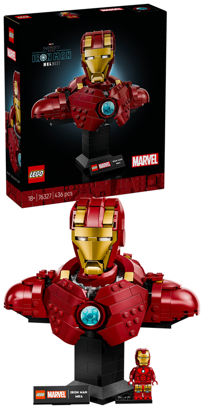 LEGO Iron Man MK 6 Helmet 76327 Superheroes