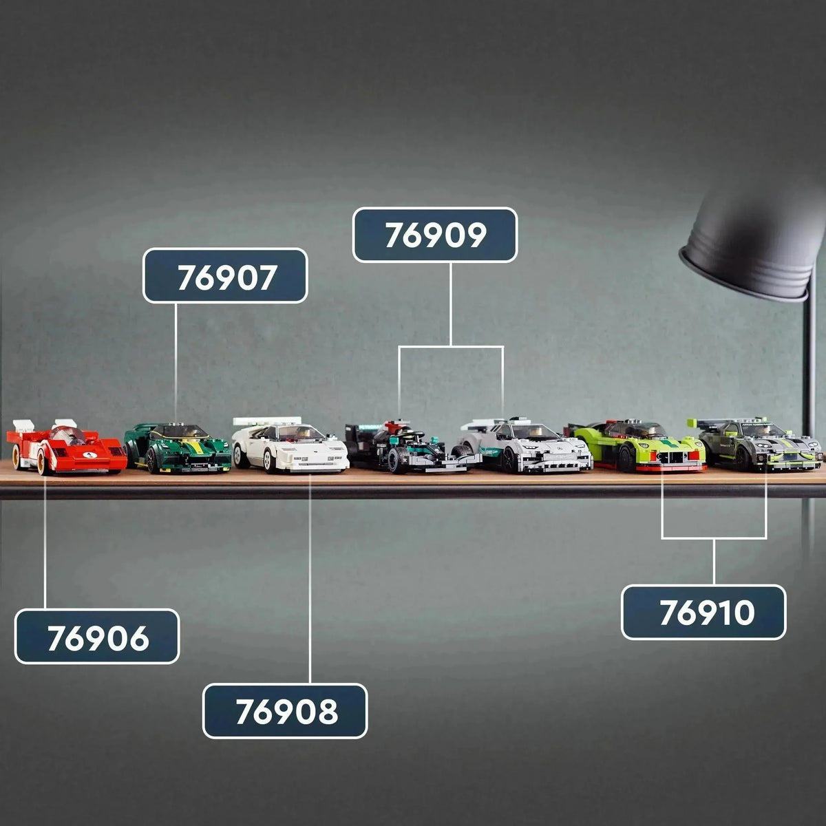 LEGO The Mercedes-AMG Formula 1 W12 E Performance & Mercedes-AMG Project One 76909 Speedchampions