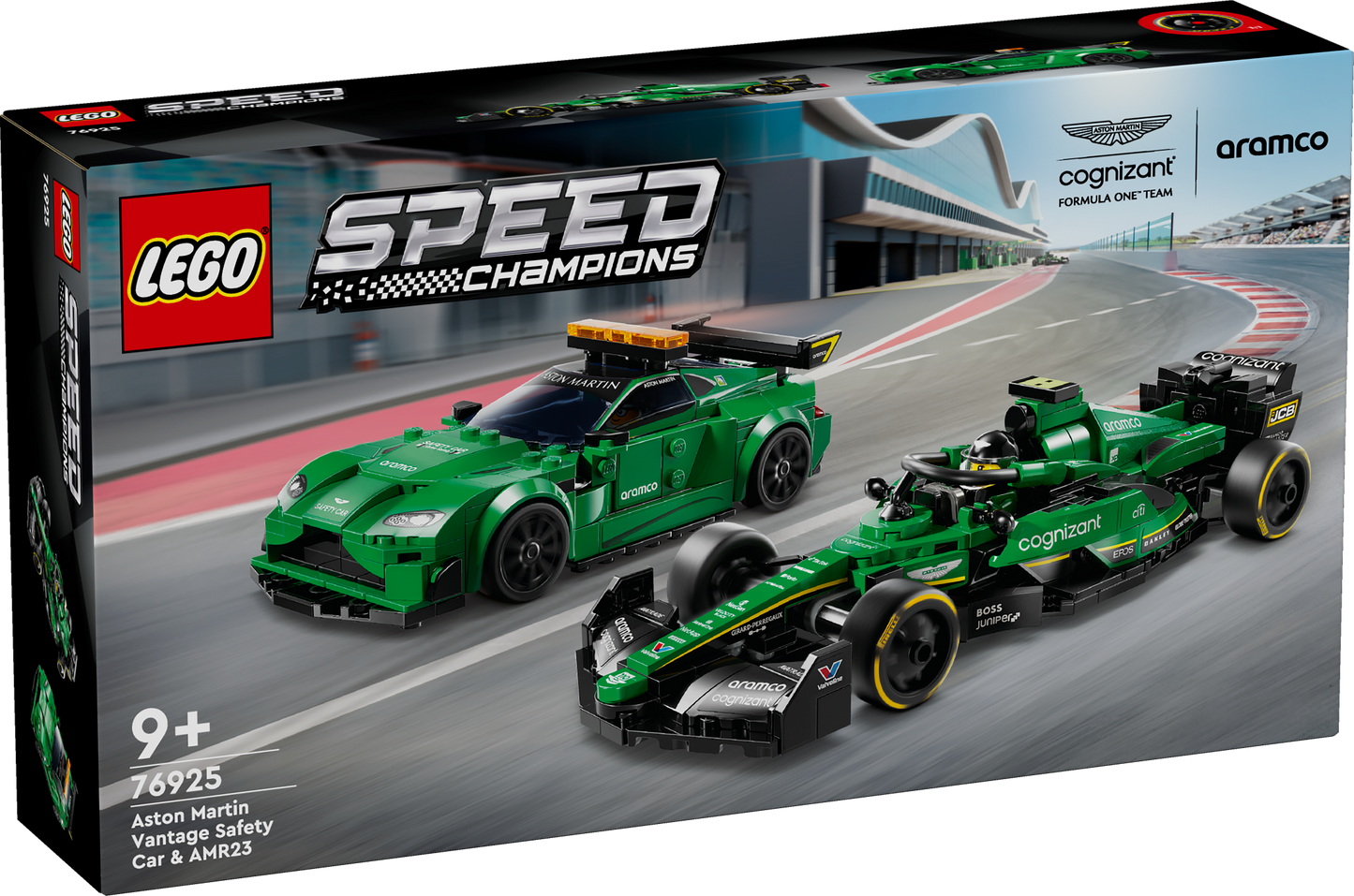 LEGO Aston Martin Safety Car und AMR23 76925 Speedchampions