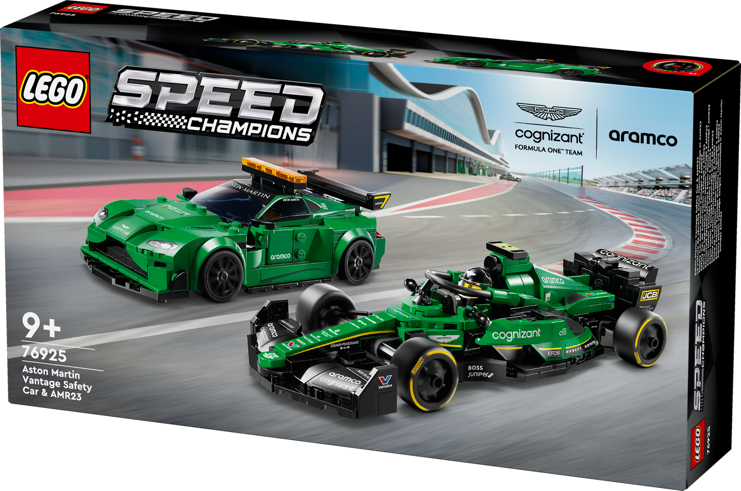 LEGO Aston Martin Safety Car und AMR23 76925 Speedchampions