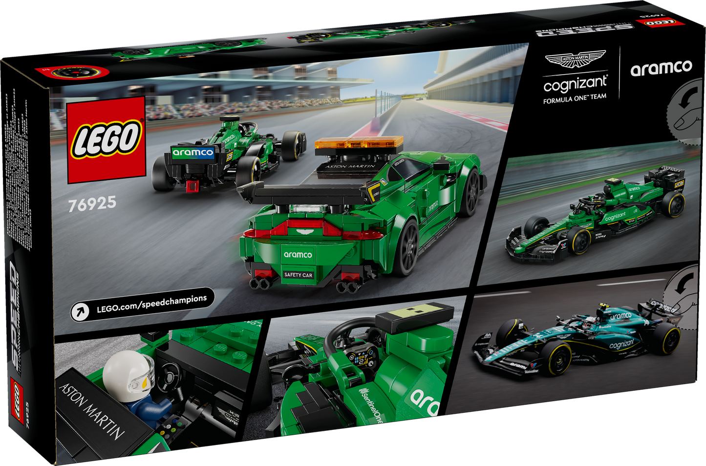LEGO Aston Martin Safety Car und AMR23 76925 Speedchampions