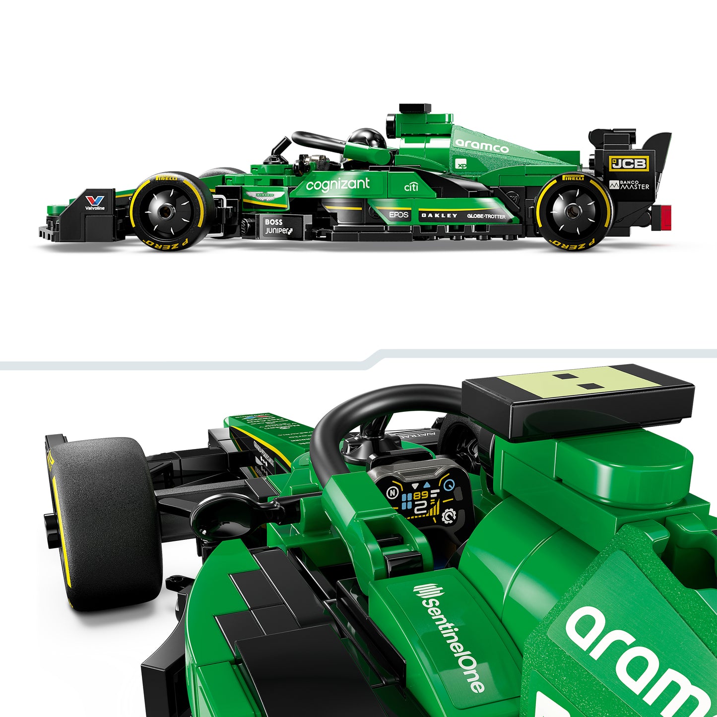 LEGO Aston Martin Safety Car und AMR23 76925 Speedchampions