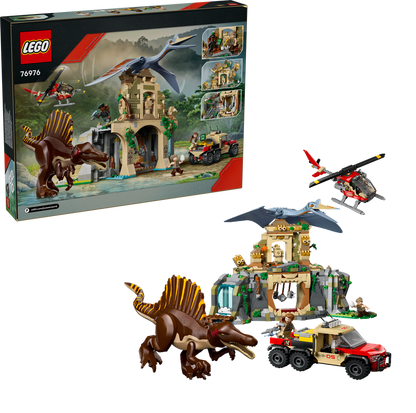 LEGO Spinosaurus and Quetzalcoatlus Air Mission 76976 Jurassic World