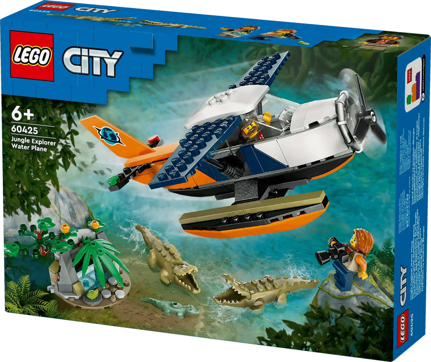 LEGO Jungleonderzoekers: watervliegtuig 60425 City
