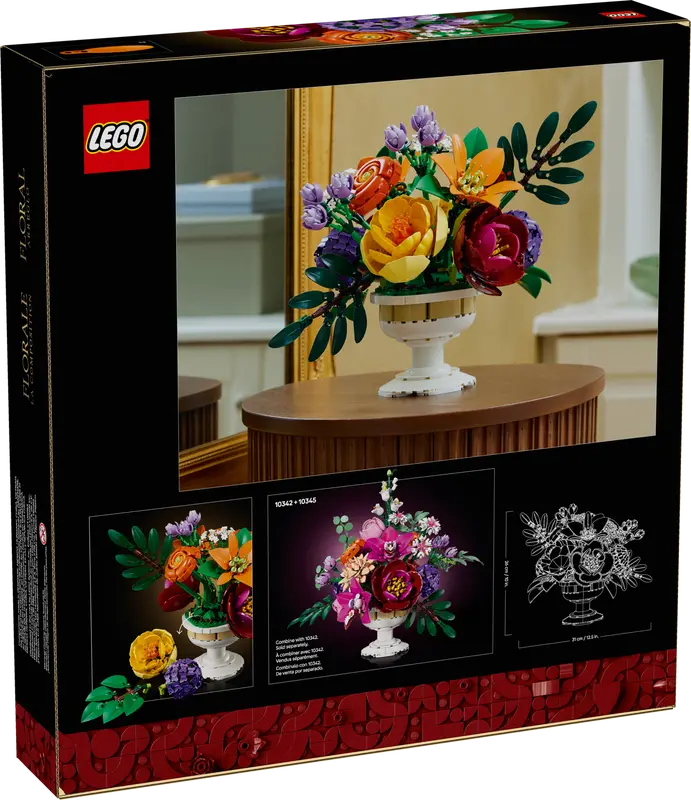 LEGO Blumenarrangement 10345 Botanische Sammlung