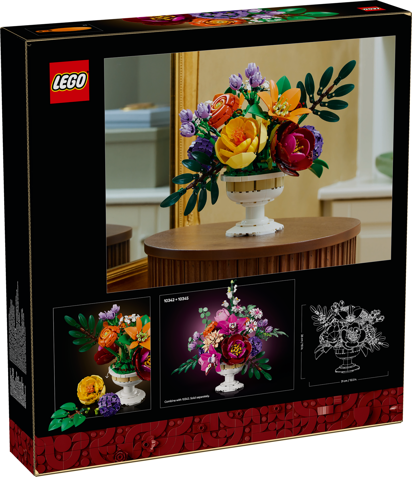 LEGO Blumenarrangement 10345 Botanische Sammlung