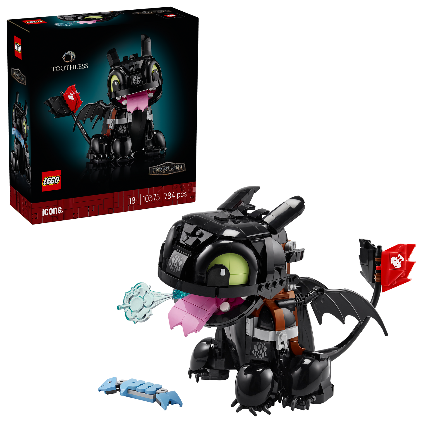 LEGO Hoe tem je een draak: Tandloos 10375 Icons