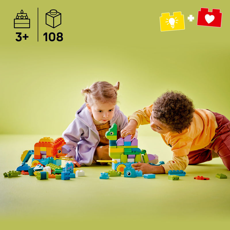 LEGO 3-in-1 dinosaurussen op wielen 10451 DUPLO
