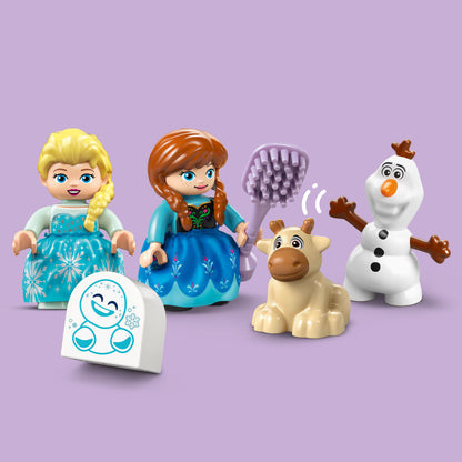 LEGO Anna en Elsa's Frozen kasteelfeest 10455 DUPLO