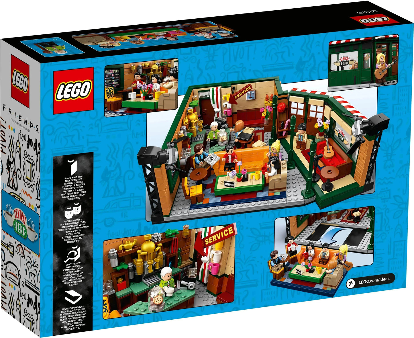 LEGO Friends Central Perk 21319 Ideas