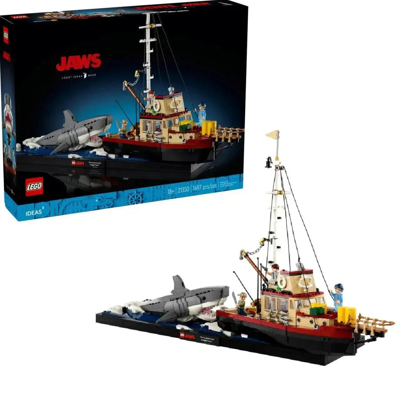 LEGO Der Weiße Hai Filmset 21350 Ideen