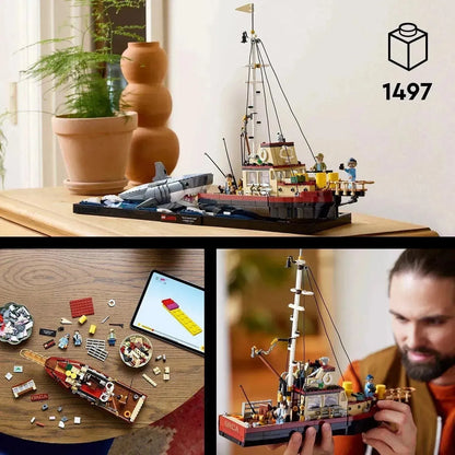 LEGO Der Weiße Hai Filmset 21350 Ideen