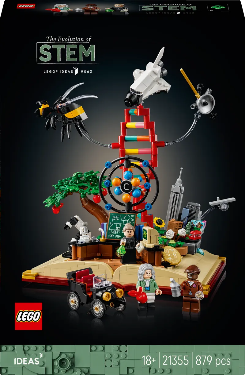LEGO De ontwikkeling van Stem 21355 Ideas