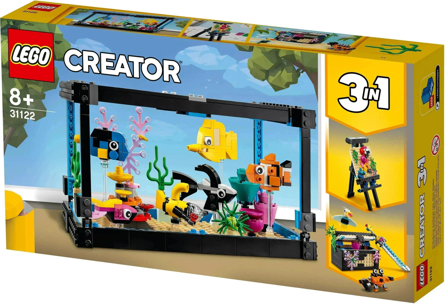LEGO Aquarium met vissen 31122 Creator