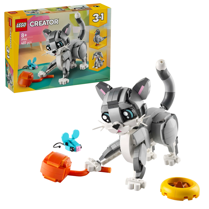 LEGO Playful Cat 31163 Creator 3-in-1 (Pre-Order: January 2025)