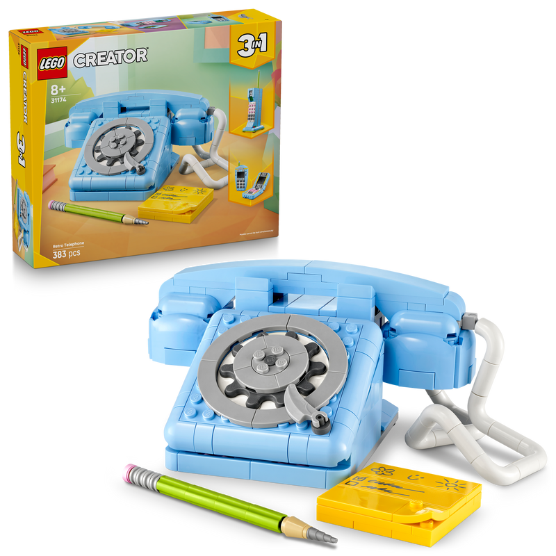 LEGO Retro Telefoon 31174 Creator 3 in 1