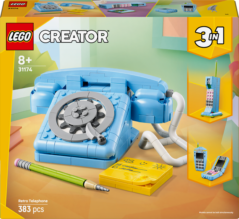 LEGO Retro Telefoon 31174 Creator 3 in 1