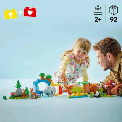 LEGO 3 in 1 Familie Wilde Dieren 10446 DUPLO