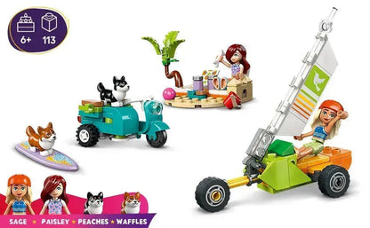 LEGO Surf- en Scooterplezier met de hondjes 42641 Friends