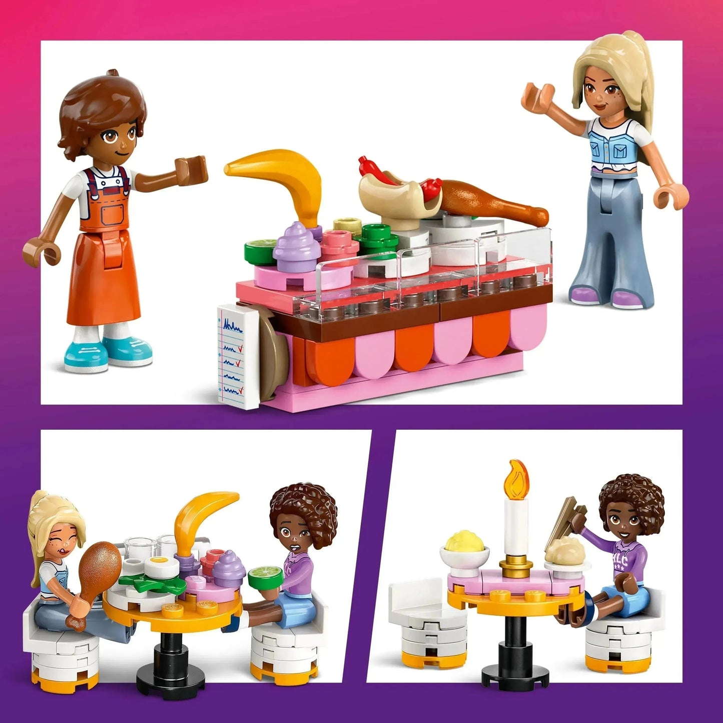 LEGO Kookles in het restaurant 42655 Friends -  - LEGO