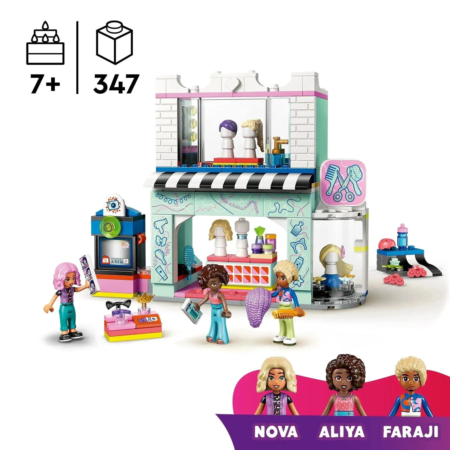 LEGO Kapsalon van de Friends 42662 Friends
