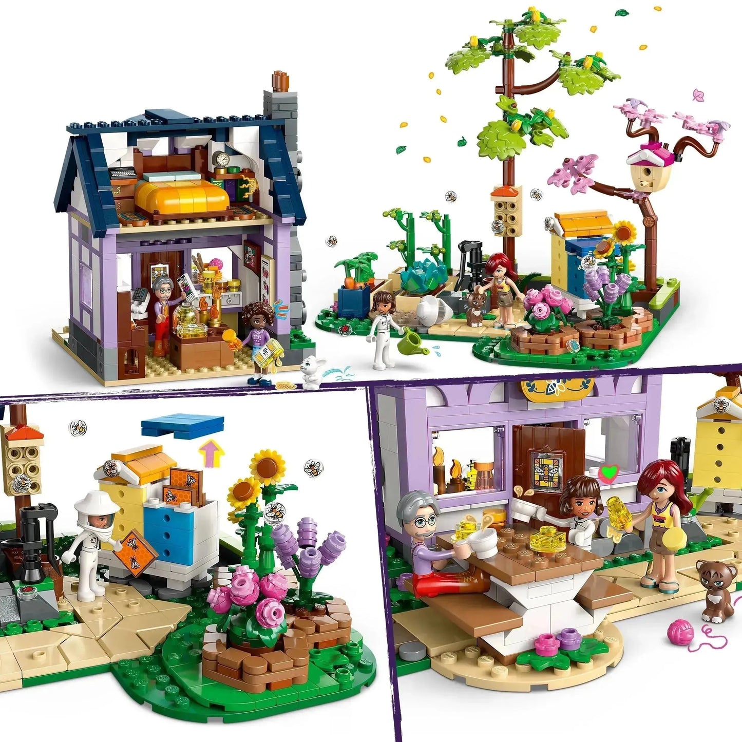 LEGO Imkerhuis en bloemen 42669 Friends