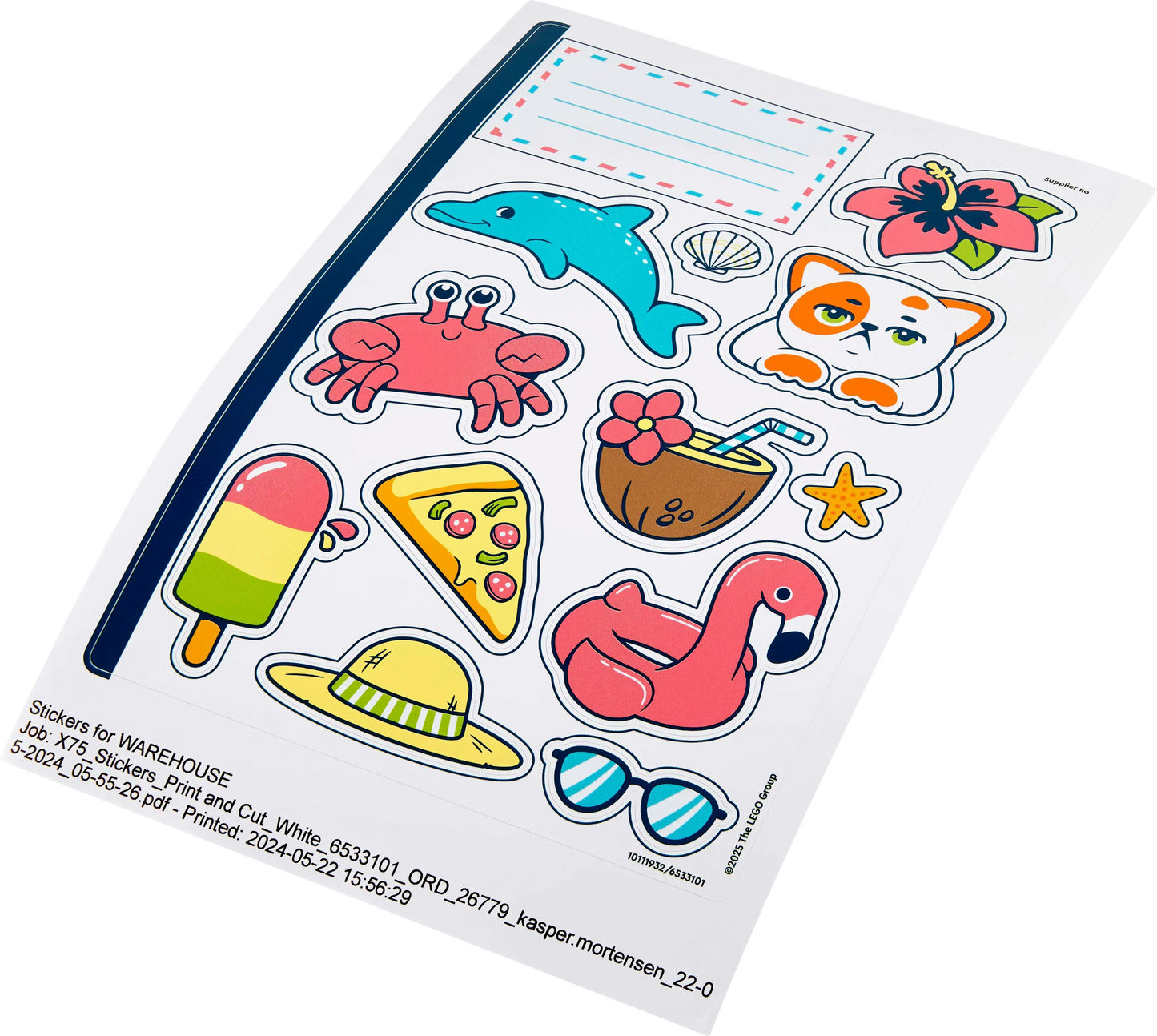 LEGO Creative Strand und Koffer 42672 Freunde