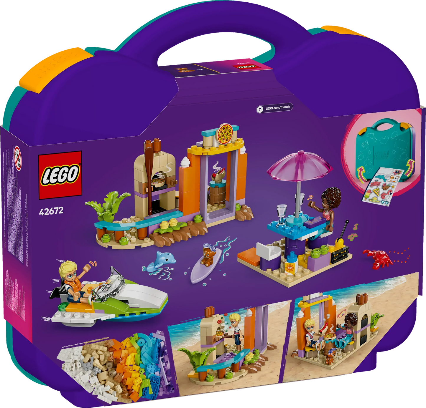 LEGO Creative Strand und Koffer 42672 Freunde
