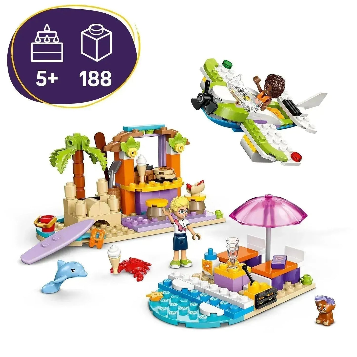 LEGO Creative Strand und Koffer 42672 Freunde
