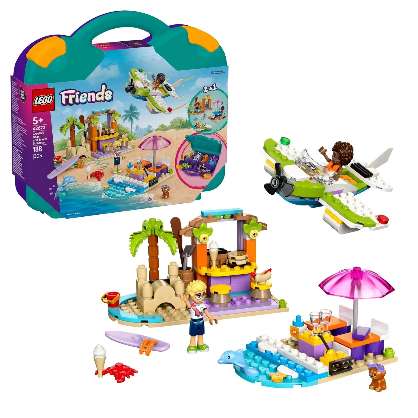LEGO Creative Strand und Koffer 42672 Freunde