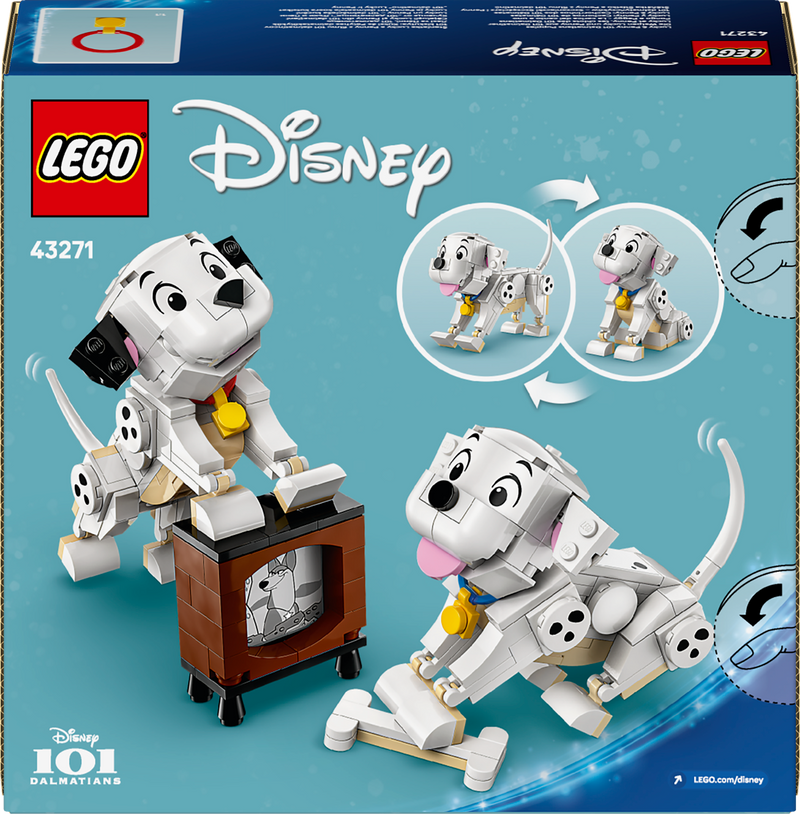 LEGO Lucky en Penny van 101 Dalmatiers 43271 Disney