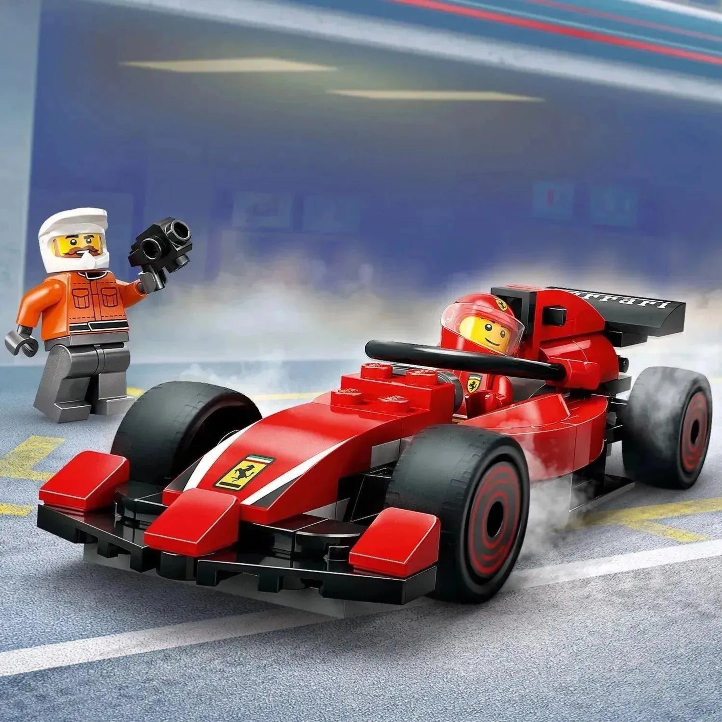 LEGO Pitcrew van de Formule 1 60443 City