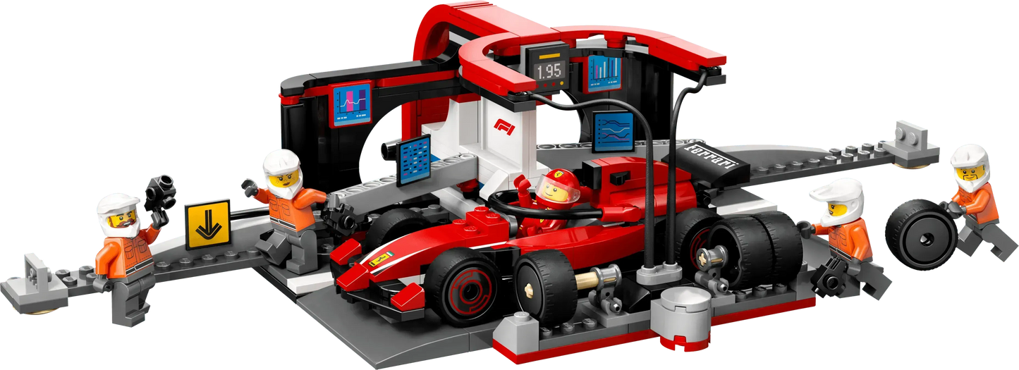 LEGO Pitcrew van de Formule 1 60443 City