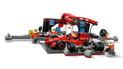 LEGO Pitcrew van de Formule 1 60443 City
