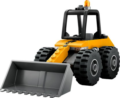 LEGO Gele Wiellader graafmachine 60450 City