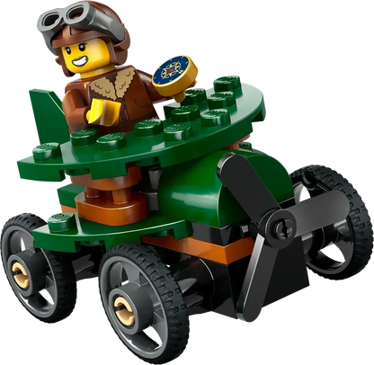 LEGO Raceauto pakket: vliegtuig vs ziekenhuisbed 60459 City