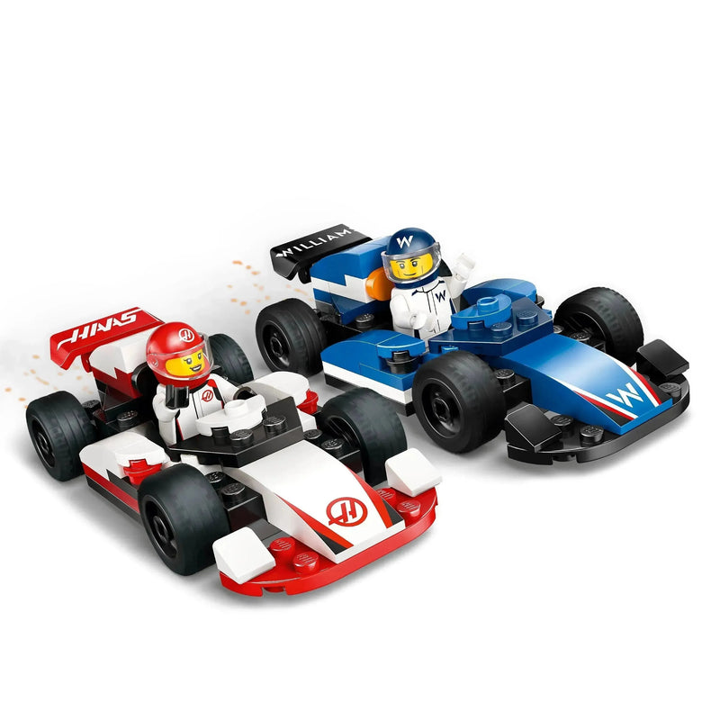 LEGO F1 Williams Racing & Haas Formule 1 auto's 60464 City