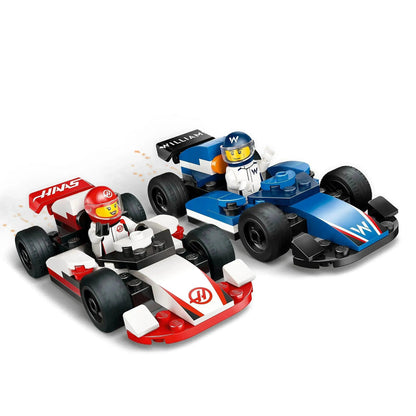 LEGO F1 Williams Racing & Haas Formule 1 auto's 60464 City